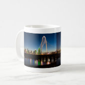 Dallas Skyline Dawn Coffee Mug (Devant gauche)