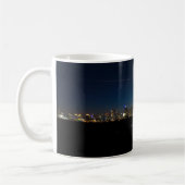 Dallas Skyline Dawn Pano Café Mug (Gauche)