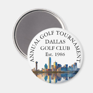 Dallas Skyline Golfclub Toernooi Maatwerk Magneet