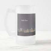 Dallas Skyline Hunt Frosted Mug (Gauche)