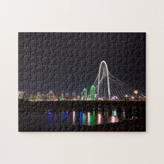 Dallas Skyline Hunt Legpuzzel (Horizontaal)
