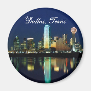 Dallas Skyline Magneet