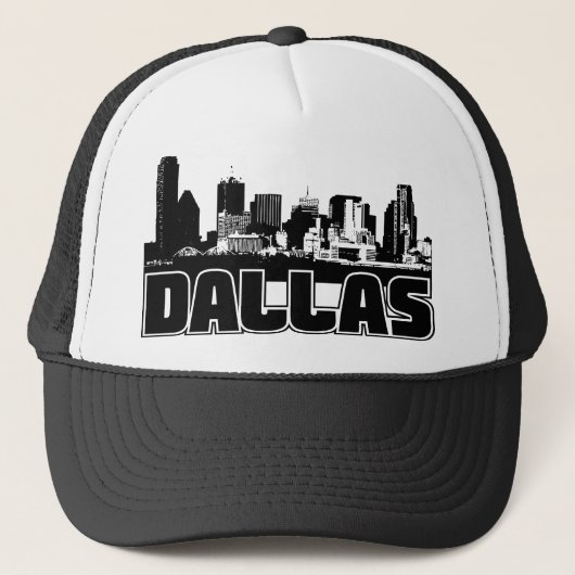 Dallas Skyline Trucker Pet (Voorkant)