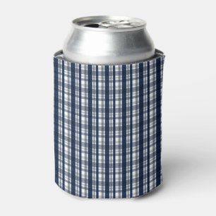 Dallas Sports Fan Navy Blue Silver Pset Striped Blikjeskoeler