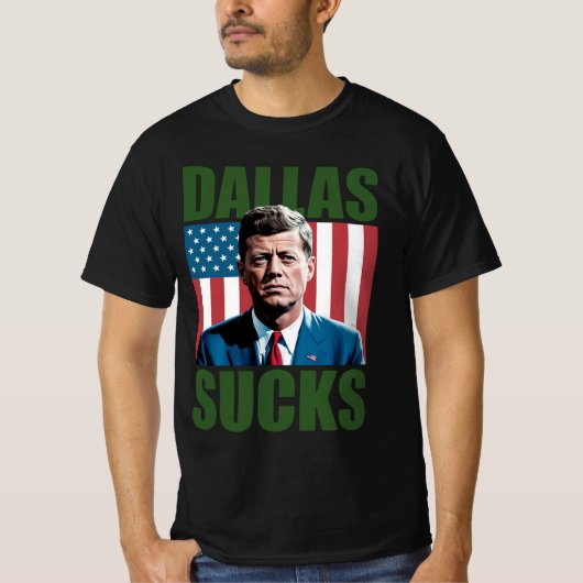 Dallas Sucks T-shirt (Voorkant)