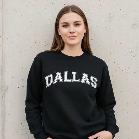 DALLAS Sweatshirt de style universitaire Amérique