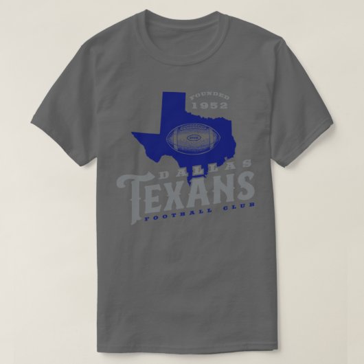 Dallas Texans T-shirt (Design voorkant)