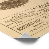 Dallas Texas 1892 Antiek Panorama Poster (Hoek)