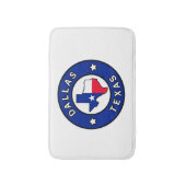 Dallas Texas Badmat (Voorkant Verticaal)