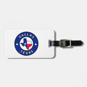 Dallas Texas Bagagelabel