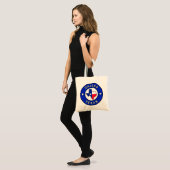 Dallas Texas canvas tas (Voorkant (model))