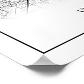 Dallas Texas City-reiskaart Poster (Hoek)