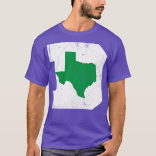 Dallas Texas D basketbal blauw T-shirt