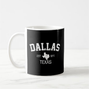 Dallas Texas Est 1841 Koffiemok