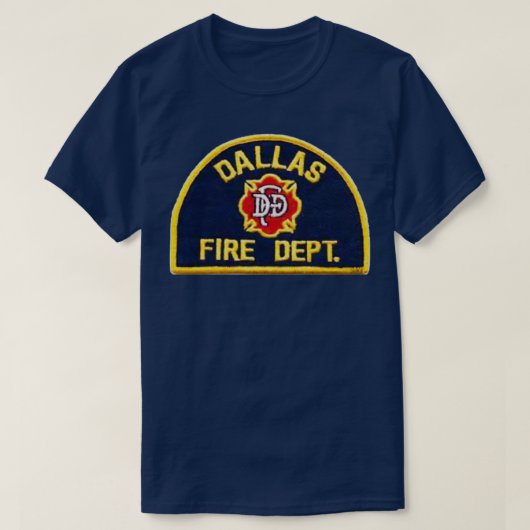 Dallas Texas Fire Department T-shirt (Design voorkant)