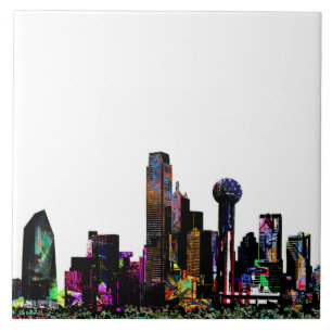 Dallas, Texas, graffiti Tegeltje