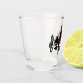 Dallas, Texas in graffiti Shot Glass Shot Glas (Links)