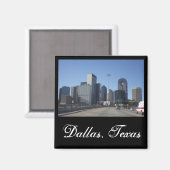 Dallas, Texas magneet (Voorkant / Achterkant)