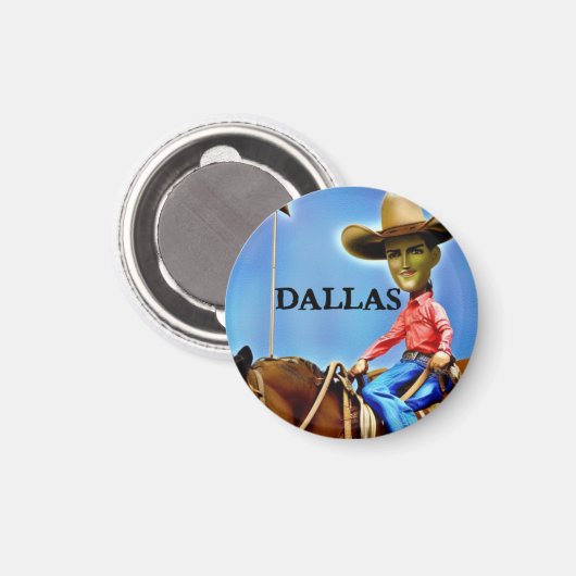 Dallas, Texas Magnet (Recto/Verso)