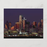 Dallas, Texas night skyline