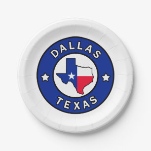Dallas Texas Papieren Bordje