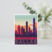 Dallas, Texas, Reizen Briefkaart (Staand voorkant)