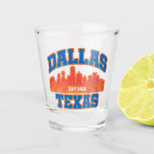 Dallas, Texas Shot Glas (Voorkant)