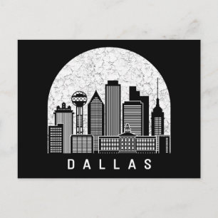 Dallas Texas Skyline Briefkaart