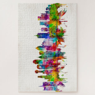Dallas Texas Skyline Legpuzzel