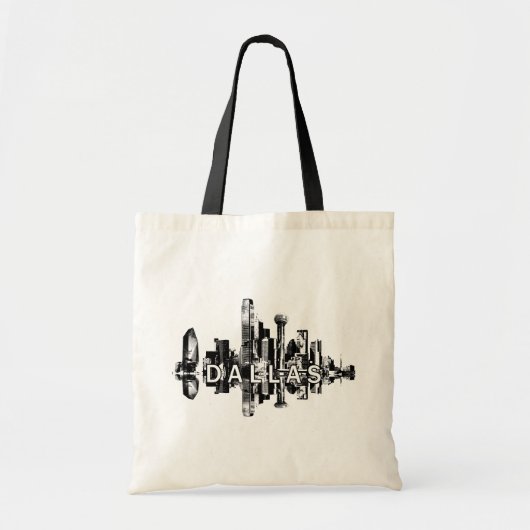 Dallas, Texas skyline Tote Bag (Voorkant)