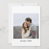Dallas Texas Skyline Wedding Invitation (Dos)