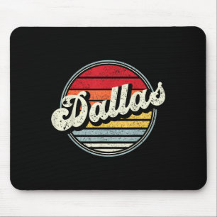 Dallas Texas TX Home State Cool 70s Style Sunset M Muismat