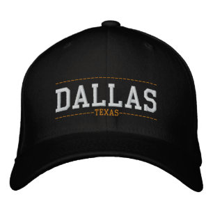 Dallas Texas USA Geborduurde Petten