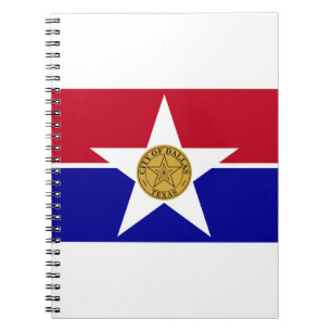 Dallas Texas Vlag Notitieboek