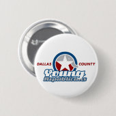 Dallas YR-Button Ronde Button 5,7 Cm (Voorkant /achterkant)