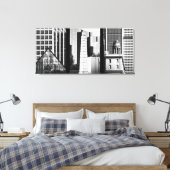 Dallasymbologie Canvas Afdruk (Insitu (Slaapkamer))