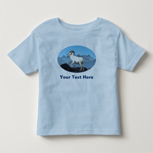 Dall's Sheep Kinder Shirts (Voorkant)