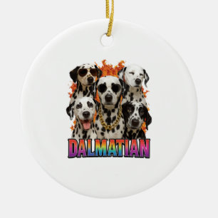 Dalmatees Keramisch Ornament