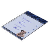 Dalmates Pawrints sur votre ~blue de carnet de (Côté gauche)