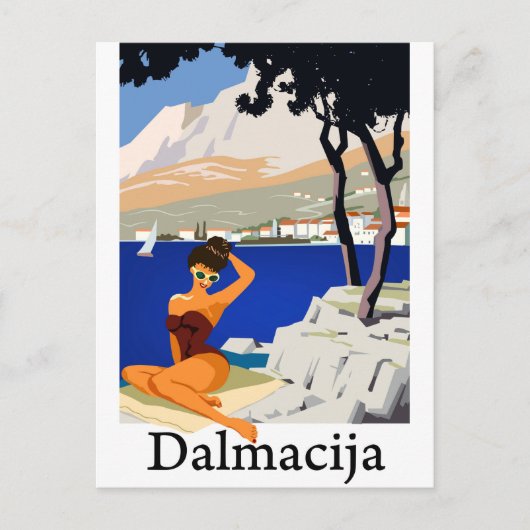 Dalmatia, Kroatië Briefkaart (Voorkant)