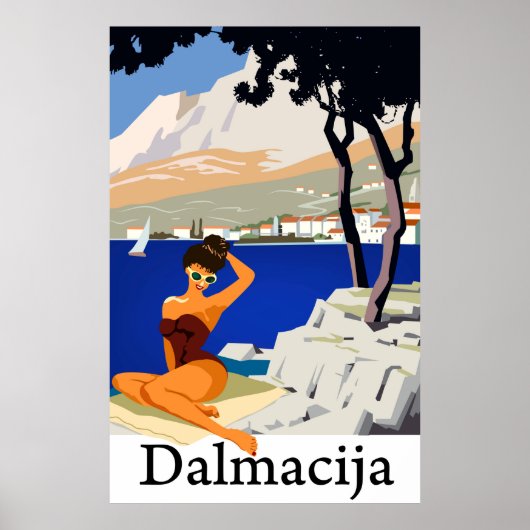 Dalmatia, Kroatië Poster (Voorkant)