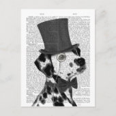 Dalmatiaan, Formele hond en Pet Briefkaart (Voorkant)