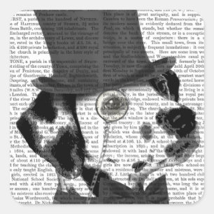 Dalmatiaan, Formele hond en Pet Vierkante Sticker