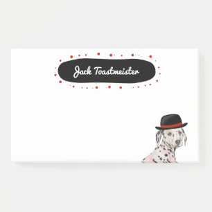 Dalmatiaan met Pet schilderen Post-it® Notes