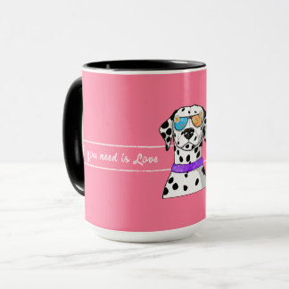 Dalmatiaans alles wat je nodig hebt is liefde mok