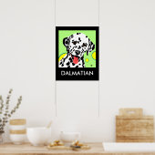 Dalmatiaans Breed Art Poster (Keuken)