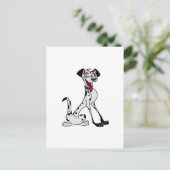 Dalmatiaans Briefkaart (Staand voorkant)