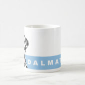 Dalmatiaans design koffiemok (Center)