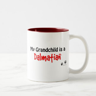 Dalmatiaans kleinkind tweekleurige koffiemok