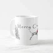 Dalmatiaans Koffiemok (Voorkant links)